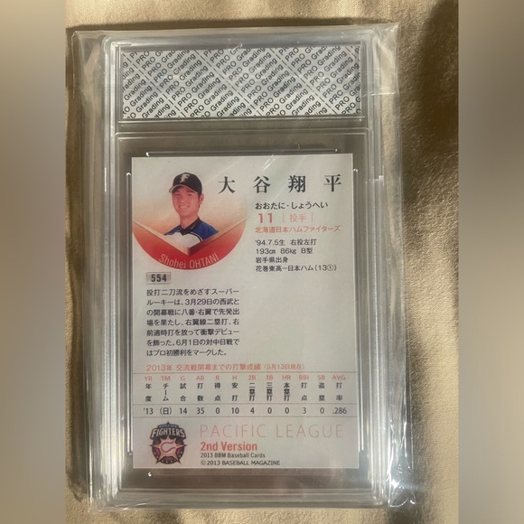 Shohei Ohtani’s true Japanese rookie card. - Picture 3 of 3